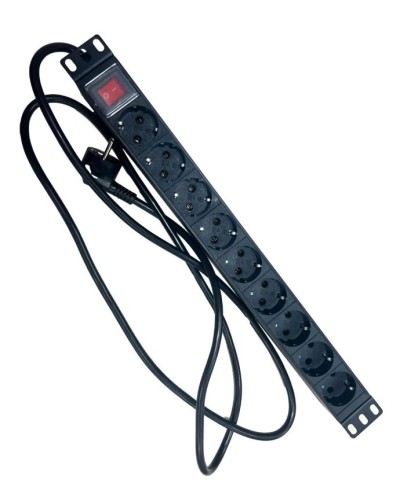 NTSS-PDU-DA2036 гор.размещ. 9xSchuko базовые 16A Schuko 2м. Блок розеток 19. NTSS в Астрахани