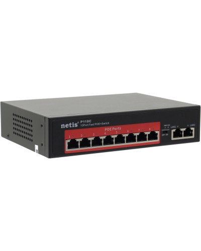 Netis P110C. Коммутатор сетевой PoE неуправляемый. Netis в Астрахани