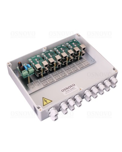 SP-IP8/1000PW. Устройство грозозащиты цепей Ethernet. OSNOVO в Астрахани