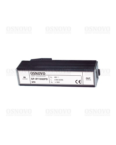 SP-IP/1000PD. Устройство грозозащиты цепей Ethernet. OSNOVO в Астрахани