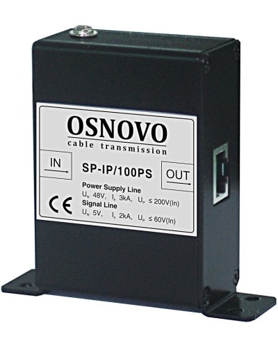 SP-IP/100PS. Устройство грозозащиты цепей Ethernet. OSNOVO в Астрахани