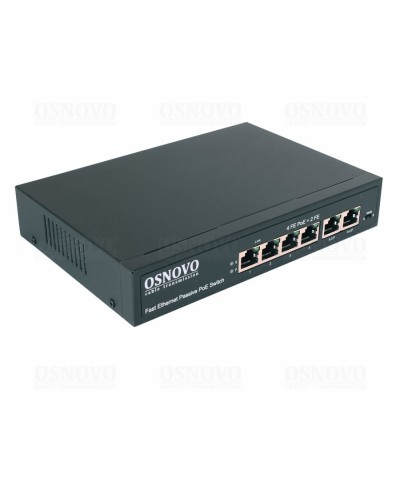 SW-20600/A(80W). Коммутатор Fast Ethernet на 6 портов. OSNOVO в Астрахани