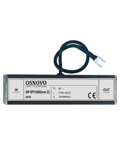 SP-IP/100(ver2). Устройство грозозащиты цепей Ethernet. OSNOVO в Астрахани