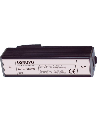 SP-IP/100PD. Устройство грозозащиты цепей Ethernet. OSNOVO в Астрахани