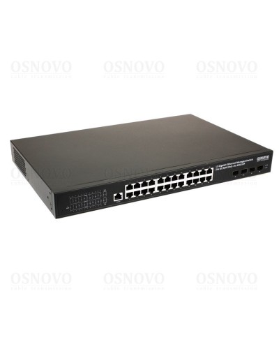 SW-24G4X-1L. Коммутатор с PoE. OSNOVO в Астрахани