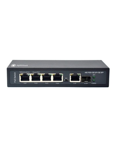 U1E-4G/1G/1S. Коммутатор с PoE . Optimus в Астрахани