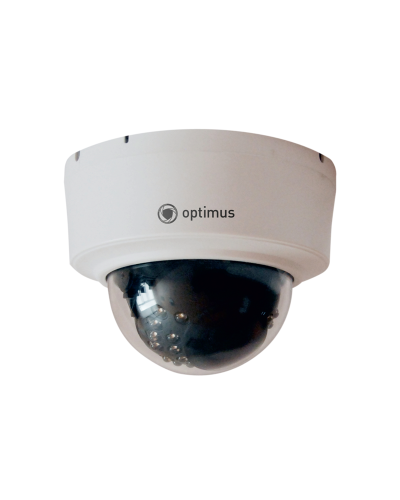 IP-S025.0(2.8)P_V.1. Видеокамера IP купольная. Optimus в Астрахани