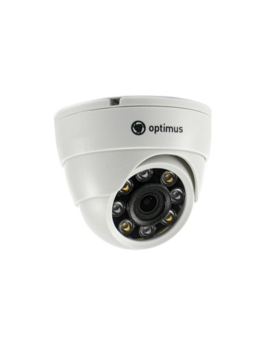 IP-E022.1(2.8)PF_V.1. Видеокамера IP купольная. Optimus в Астрахани