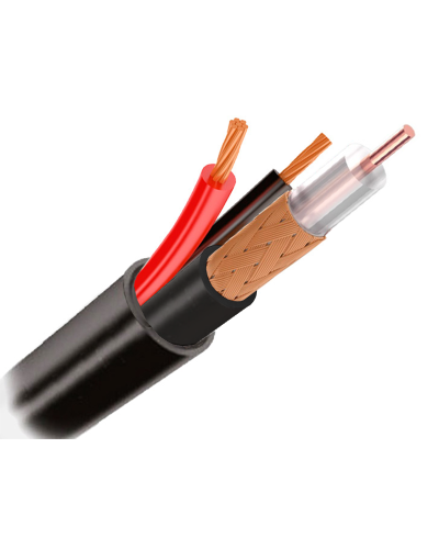КВК-П 2х0.75 (outdoor) CCA Light. Кабель комбинированный для систем видеонаблюдения. Optimus в Астрахани