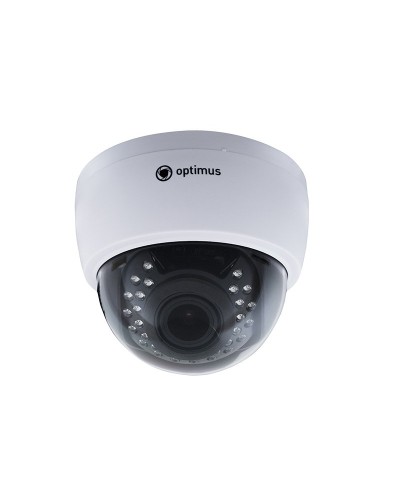 IP-S025.0(2.8-12)P_V.1. Видеокамера IP купольная. Optimus в Астрахани
