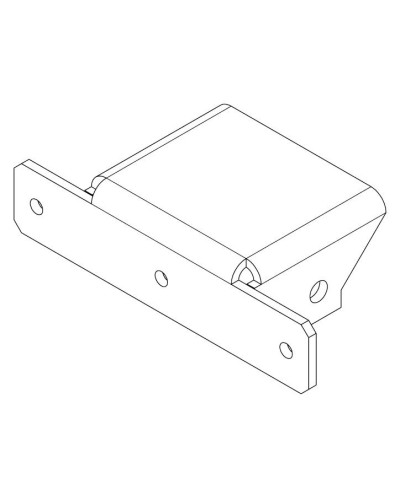PERCo-MB-16.6. Накладка Т- образная. PERCo в Астрахани