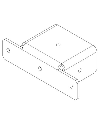 PERCo-MB-16.7. Соединительный элемент ограждения. PERCo в Астрахани