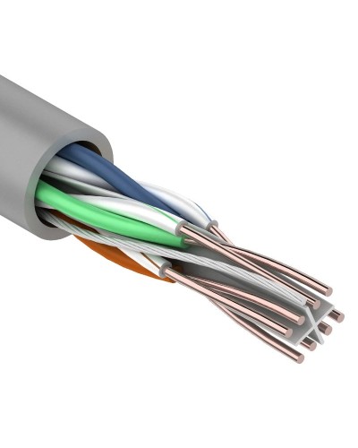 U/UTP 4PR 23AWG, CCA, CAT6, PVC, 305м. PROconnect (01-0047-3). Кабель «витая пара» (LAN) для структурированных систем связи. PROCONNECT в Астрахани