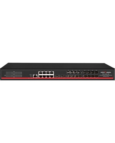 PND-M8G-18F. Коммутатор управляемый оптический 26 портовый. Polyvision в Астрахани