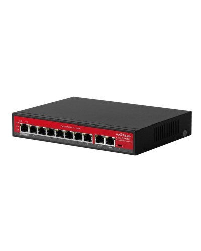 PND-08P-2G (120W). Коммутатор AI 10-портовый с функцией PoE. Polyvision в Астрахани
