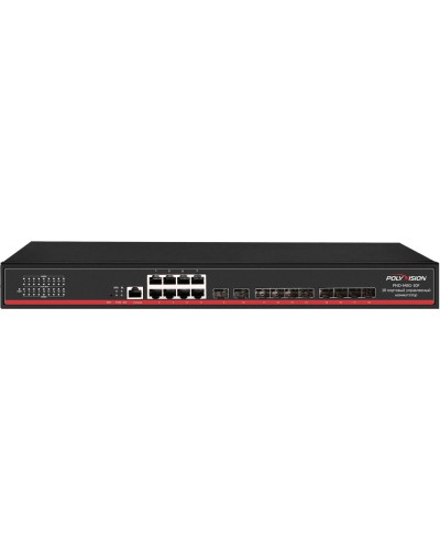 PND-M8G-10F. Коммутатор управляемый оптический 18 портовый. Polyvision в Астрахани