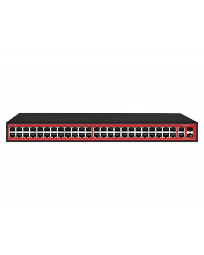PND-48P-2G2F (700W). Коммутатор неуправляемый 50-портовый с функцией PoE. Polyvision в Астрахани