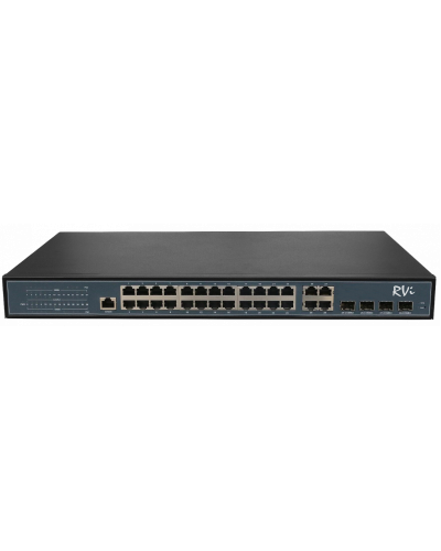 RVi-1NSM24G-4C. Коммутатор с питанием по PoE. RVi в Астрахани
