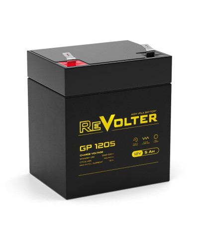 Revolter GP 1205. Аккумулятор автомобильный герметичный свинцово-кислотный. Revolter в Астрахани