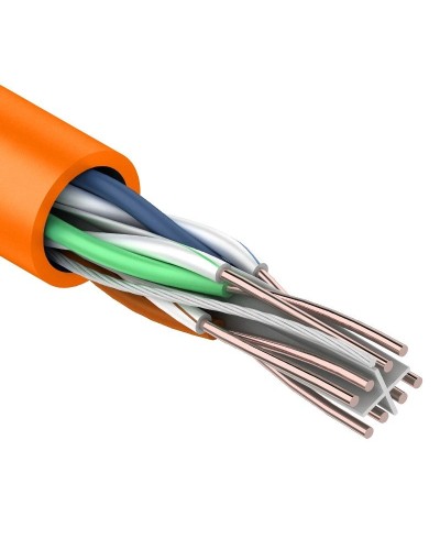 U/UTP 4PR 23AWG CAT6 305м нг(А)-HF REXANT (01-0050). Кабель «витая пара» (LAN) для структурированных систем связи. Rexant в Астрахани