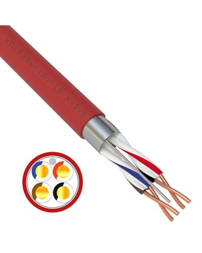 КПСВЭВнг(А)-LS 2х2х1,0 (01-4867-1)(REXANT). Кабель для систем пожарной и охранной сигнализации. Rexant в Астрахани