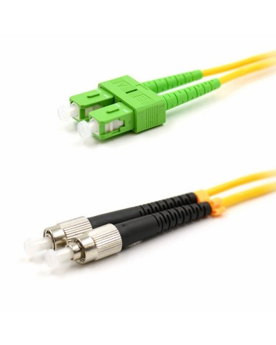 Патч-корд оптический переходной (SM), 9/125 (OS2), SC/APC-FC/UPC, (Duplex), PVC, 5м REXANT (50-2857-1): Патч-корд оптический в Астрахани