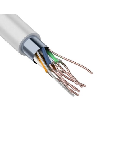 F/UTP, CAT 5e, ZH нг(А)-HF, 4PR, 24AWG, INDOOR, SOLID 305 м (01-0169). Кабель «витая пара» (LAN) для структурированных систем связи. Rexant в Астрахани