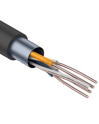 F/UTP, CAT 5e, PE, 2PR, 24AWG, OUTDOOR, SOLID, черный, 305м, REXANT (01-0124). Кабель «витая пара» (LAN) для структурированных систем связи. Rexant в Астрахани