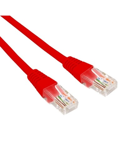 Патч-корд U/UTP CAT 6, RJ45-RJ45, 26AWG, LSZH, красный, 0.3м REXANT (02-0293-03). Патч-корд UTP. Rexant в Астрахани