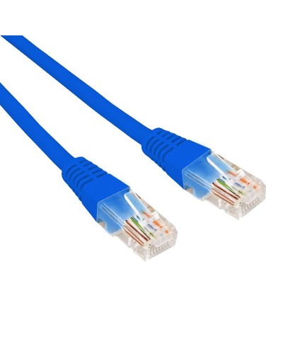 Патч-корд U/UTP CAT 6, RJ45-RJ45, 26AWG, LSZH, синий, 1.5м REXANT (02-0294-105). Патч-корд UTP. Rexant в Астрахани