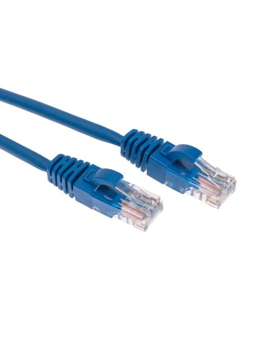 Патч-корд U/UTP, CAT 5e, RJ45-RJ45, 26AWG, LSZH, синий, 2м  REXANT (02-0104-2). Патч-корд UTP. Rexant в Астрахани