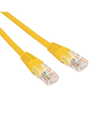 Патч-корд U/UTP CAT 6, RJ45-RJ45, 26AWG, LSZH, желтый, 0.3м REXANT (02-0295-03). Патч-корд UTP. Rexant в Астрахани