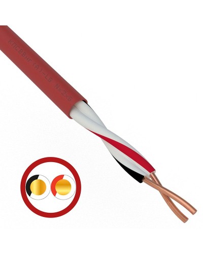 КПСВВнг(А)-LS 1х2х1,5 (01-4863)(REXANT). Кабель для систем пожарной и охранной сигнализации. Rexant в Астрахани