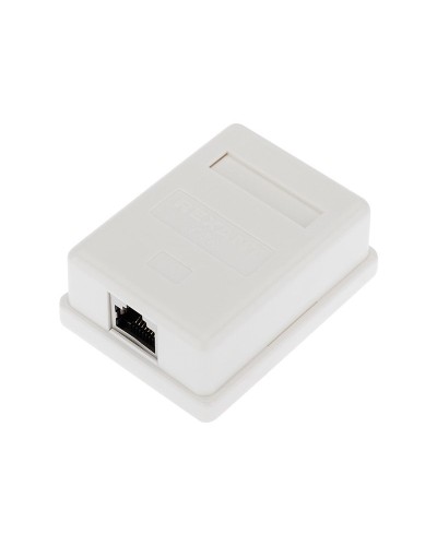Розетка компьютерная внешняя, 1-порт FTP RJ-45 (8P8C), CAT 6 REXANT (03-0142). Розетка RJ-45. Rexant в Астрахани