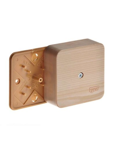 Коробка TYCO ОП 79х79х32мм IP40 сосна (65004-27М). Коробка распределительная. RuVinil в Астрахани