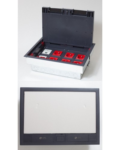 Люк на 8 постов (45х45), металл/пластик, с металлической коробкой, IP40 (300009). Люк. SPL в Астрахани