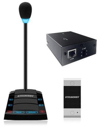SX-510/1. Устройство переговорное клиент-кассир, дуплексное, с записью переговоров. STELBERRY в Астрахани