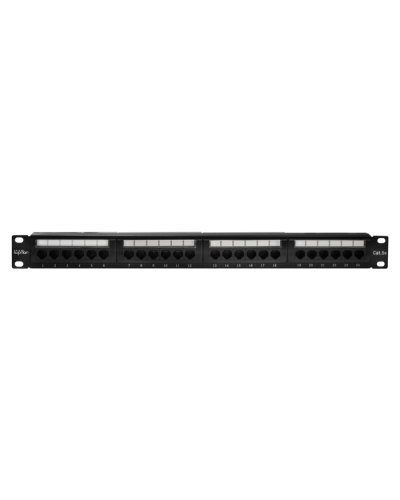 Патч-панель 19", 24хRJ-45, UTP, Cat.5e, 1U (10-0403): Патч-панель 19'' в Астрахани