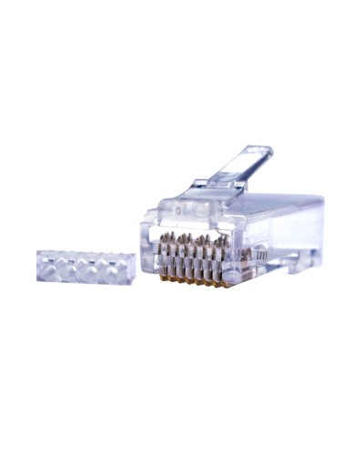 Коннекторы 8P8C UTP Cat.6 50U (RJ-45) (100шт) (10-0208). Разъем RJ-45. SUPRLAN в Астрахани