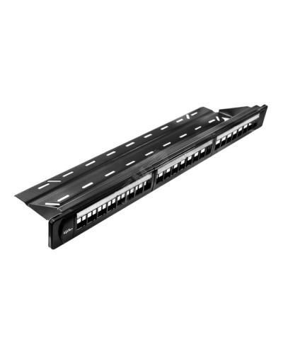 Модульная патч-панель 19", под 24 модуля Keystone, UTP, 1U (10-0401): Модульная патч-панель под 24 модуля, UTP, 1U в Астрахани