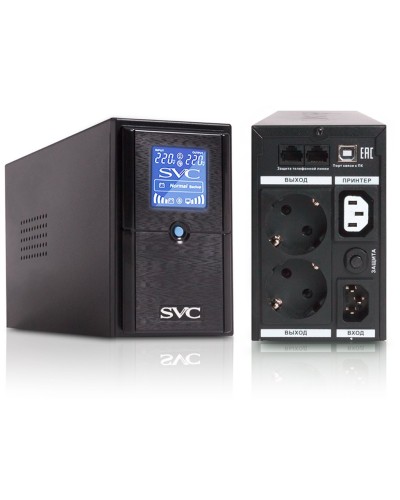 SVC V-600-L-LCD. Источник бесперебойного питания. SVC в Астрахани