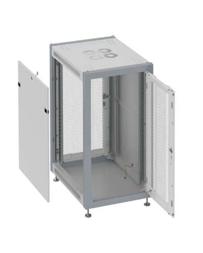 SL 6818.733 (8077s). Шкаф телекоммуникационный 19 напольный 18U. SYSMATRIX в Астрахани