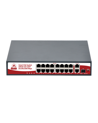 SR-PS1621GBL. Коммутатор с питанием по PoE. SarmatT в Астрахани