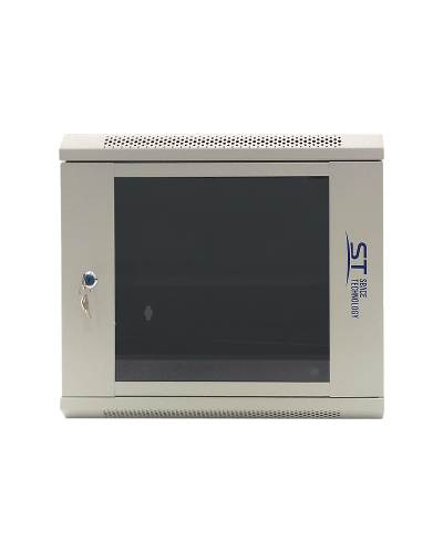 ST-NC9U600 (серый) С ПОЛКОЙ. Шкаф телекоммуникационный 19 настенный 9U. Space Technology в Астрахани