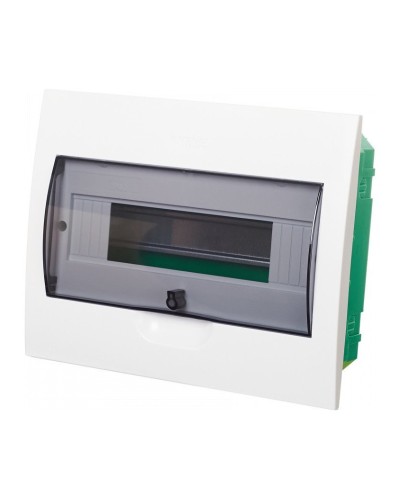 City9 Box 12 модулей встраиваемый с прозрачной дверцей (EZ9E112S2FRU). Щиток модульный. Systeme Electric в Астрахани