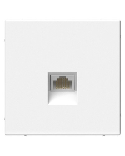 ArtGallery розетка RJ45, кат. 6Е, скрытой установки, механизм, белый (GAL000186). Розетка компьютерная. Systeme Electric в Астрахани