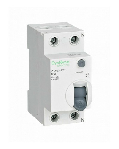 City9 Set 63А 2P 30мА AC 230В (C9R36263). Выключатель дифференциального тока. Systeme Electric в Астрахани