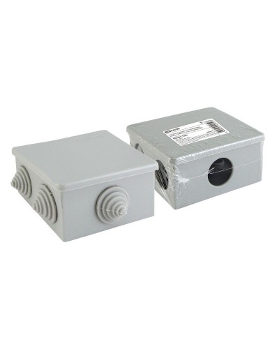 Распаячная коробка ОП 80х80х40мм, крышка, IP44, 6 вх. TDM (SQ1401-1235). Распаячная коробка ОП. TDM ЕLECTRIC в Астрахани