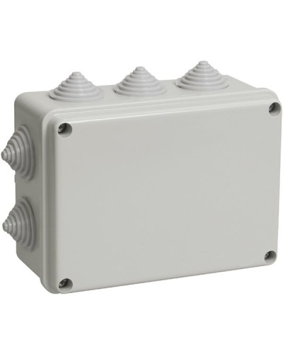 Коробка ОП 150х110х70мм, крышка, IP44, 10 гермовводов (SQ1401-1241). Распаячная коробка. TDM ЕLECTRIC в Астрахани
