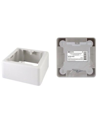 Коробка установочная ОП 85х85х42мм, 1-местная, подъемная, белая, IP20 TDM (SQ1401-0232). Коробка установочная ОП. TDM ЕLECTRIC в Астрахани